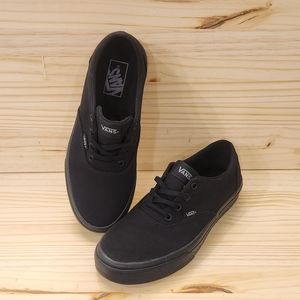 NWOT Vans Era All Black Women's Casual Shoes Size 8.5
